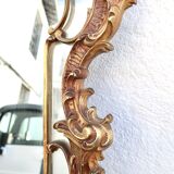Miroir baroque en bronze xixème h= 104 cm