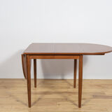 Mid-century teak extendable rosewood dining table, Denmark, 1960s