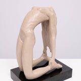 Austin production nude Lady “rebirth” statue Jean Pierre Renard sculpture