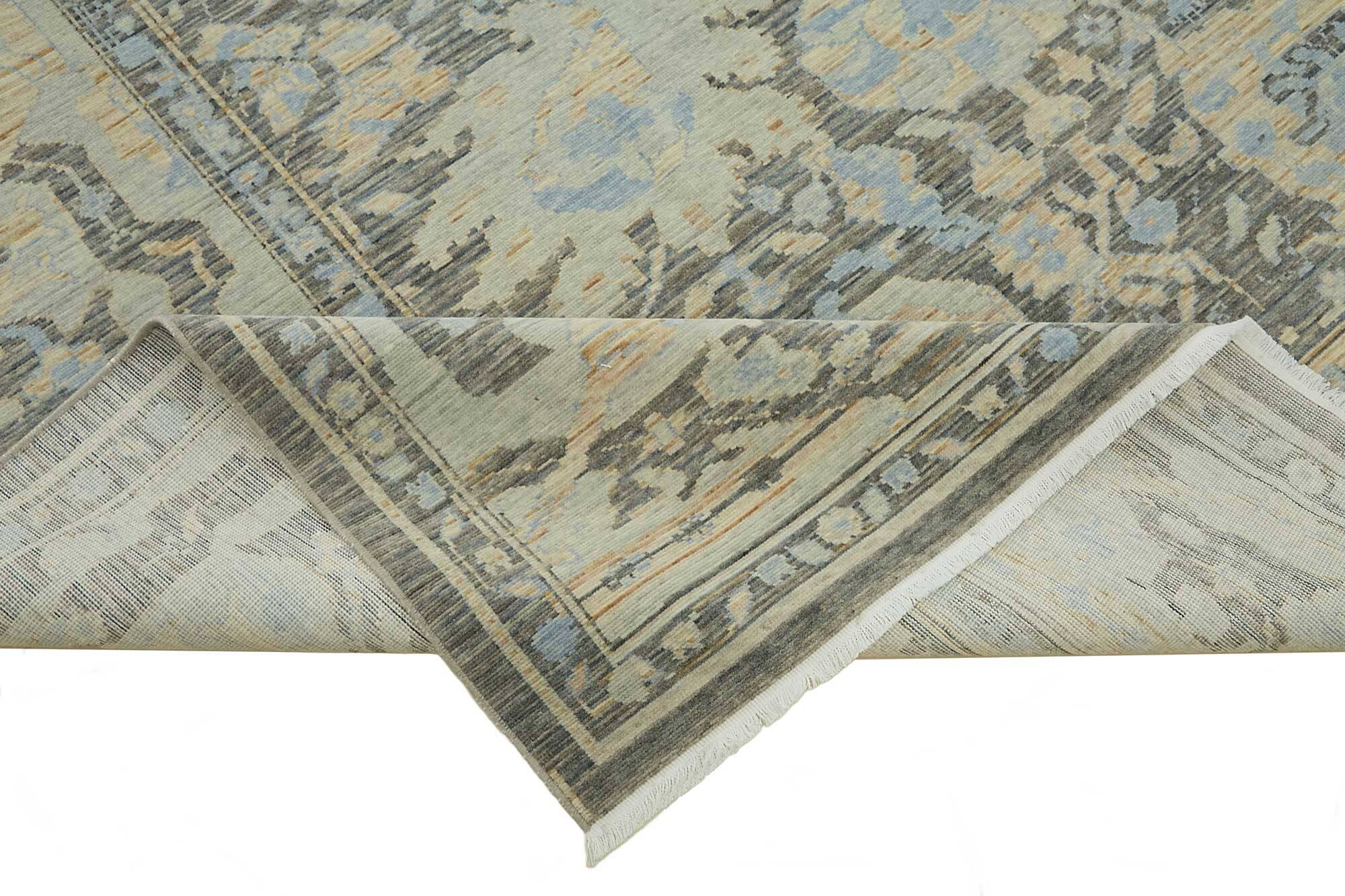 Tapis Oushak turc fait main 245 cm x 340 cm