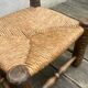Brutalist low chair by Charles Dudouyt from the 1950s