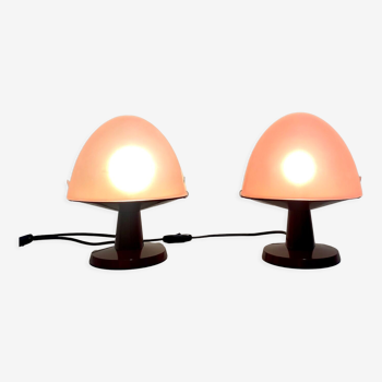 Pair of Dolly lamps by Franco Mirenzi for Valenti Luce, 1970's