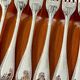 Christofle Malmaison 12 dessert forks 17 cm new condition