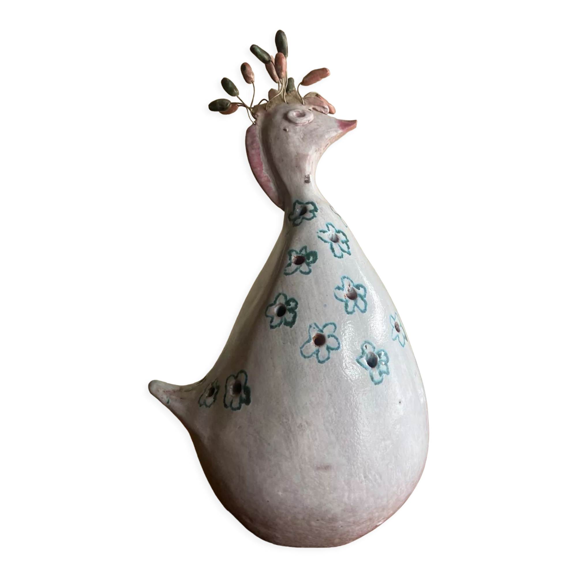 Ceramic rooster 1960s