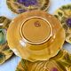 Set of 5 dessert plates in Sarreguemines 60s