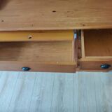 pine desk 1/2 minister