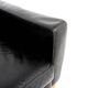 Scandinavian 3-seater leather sofa, Ulferts, Sweden, 1960