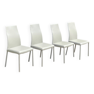 Chaises cuir Ozzio Italia