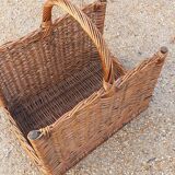 Panier osier à bois