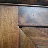 Louis Philippe walnut bookcase