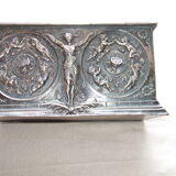 Silver metal box XIXeme