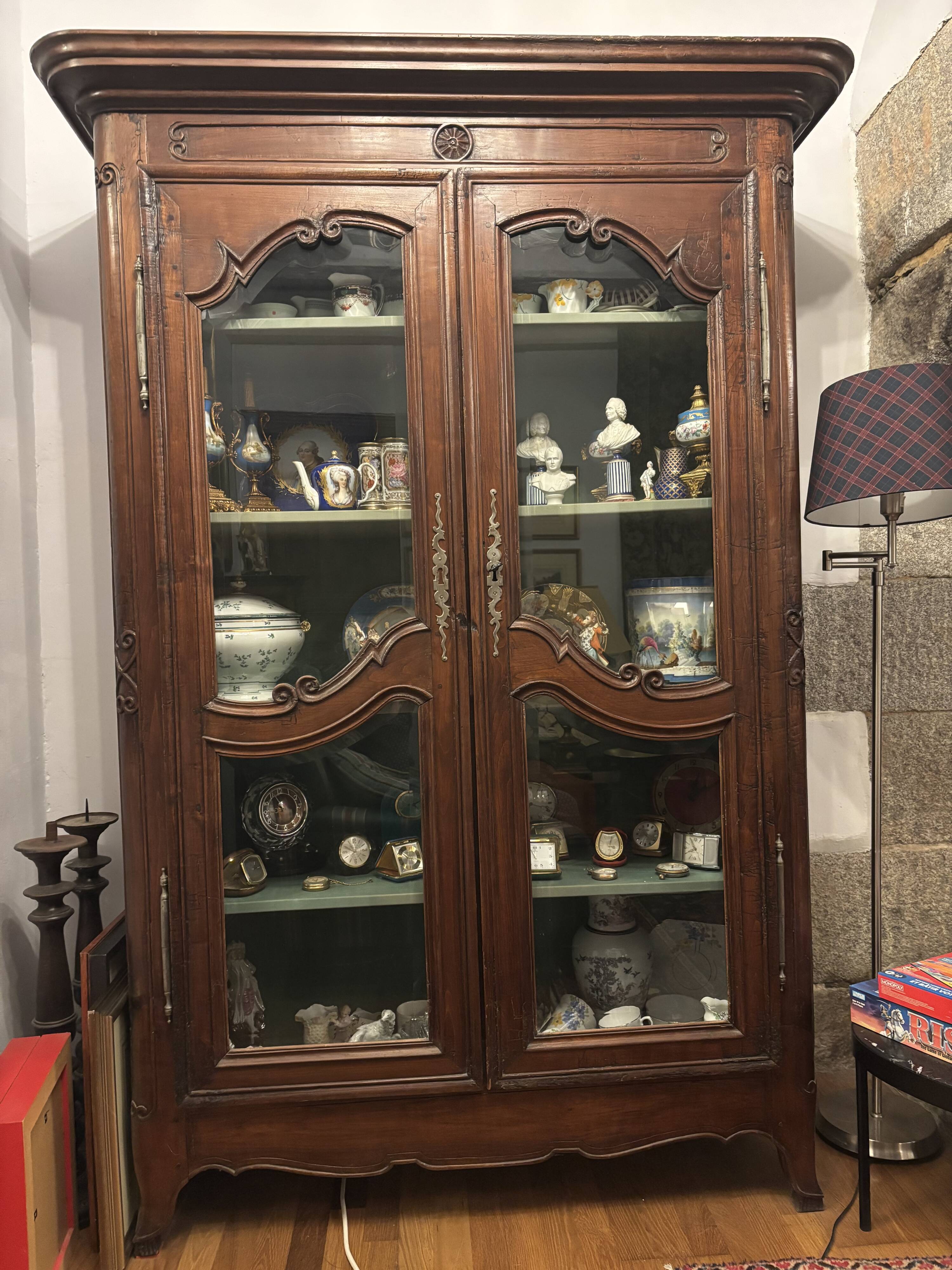 Louis XV revival style cabinet