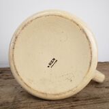 Flowered old pitcher - Gien's earthenware