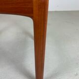 Midcentury teak beside table by Ygvar Sandstrom for AB Seffele Mobelfabrik, 1960s