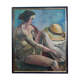 Portrait de jeune femme au chapeau