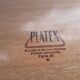 Wooden tea tray
