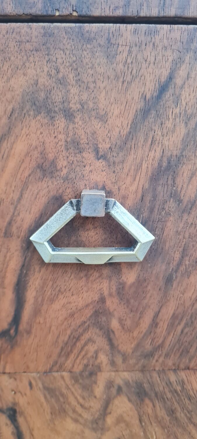 Art deco chest of drawers in walnut from the 30s