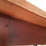 Farm table walnut oval tray