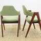 Ensemble de 6 chaises Compass par Kai Kristiansen, années 1960