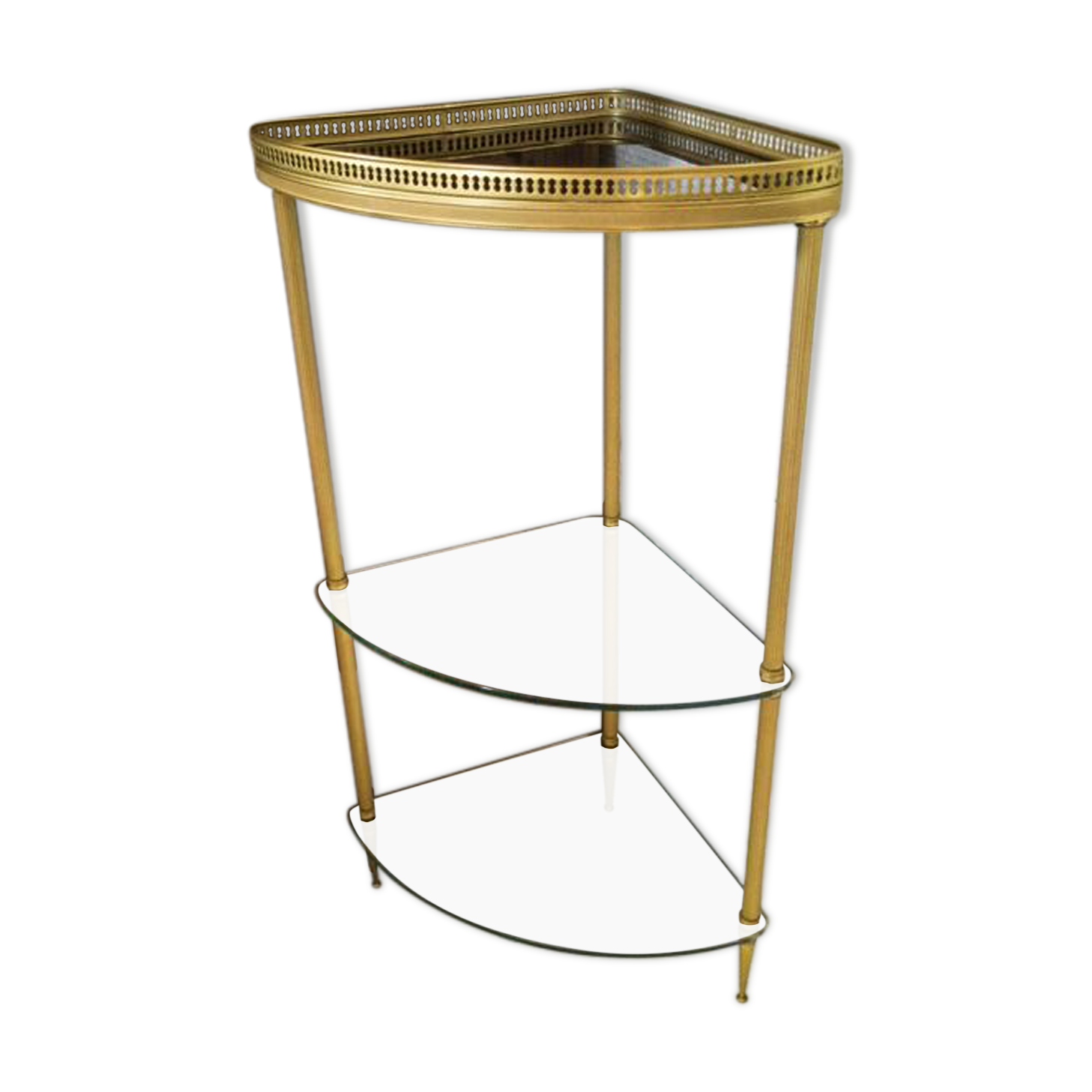 Vintage corner shelf