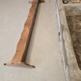 Oak pot rack and plate rack