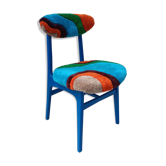 Chaise, bois foncé, rajmund halas, pologne, années 1960