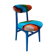 Mid-century Buttoned Chair Handmade, Dark Wood, Rajmund Halas, Poland, 1960s