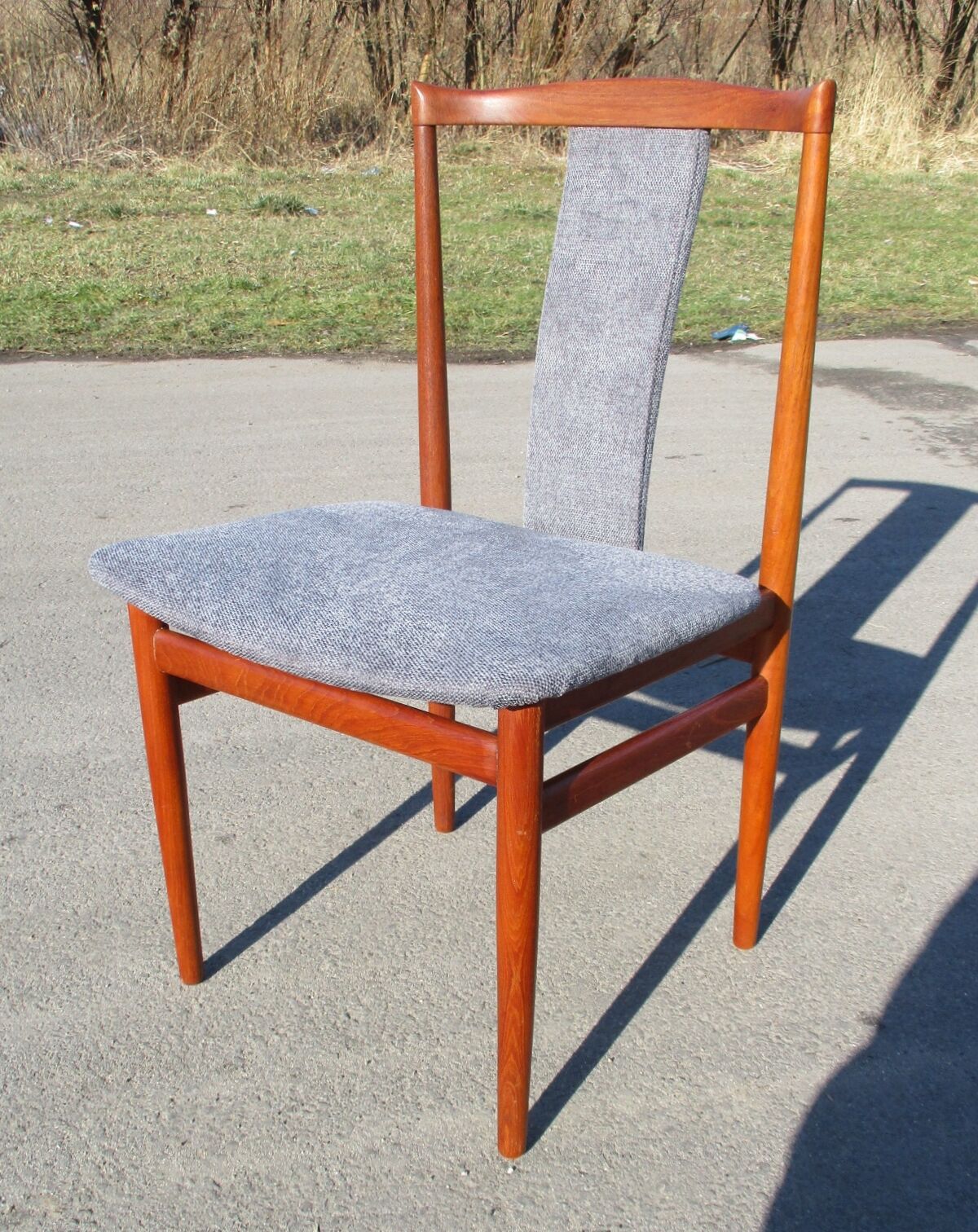 Set of six chairs, denmark, 1960s