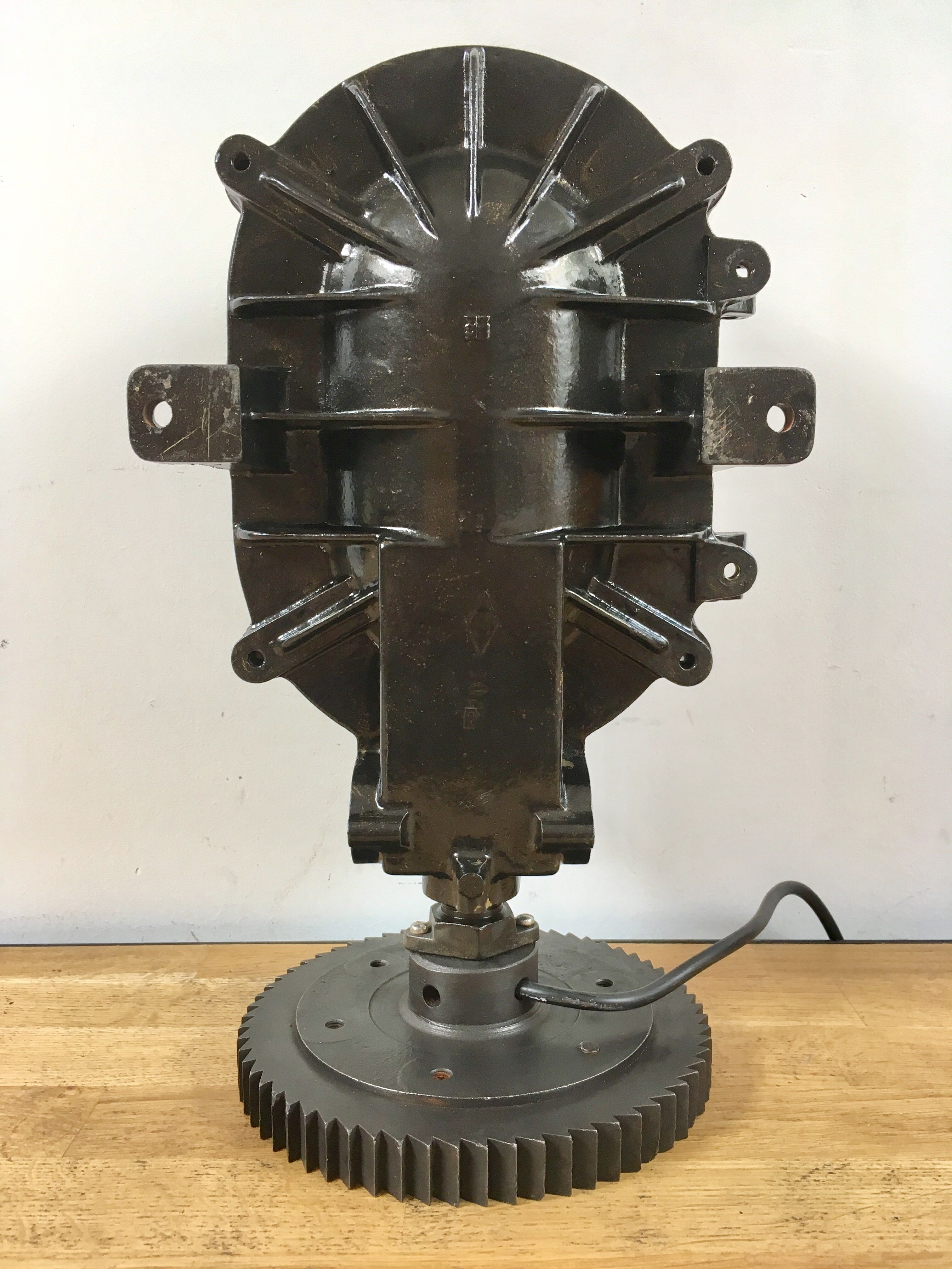 Industrial vintage table lamp