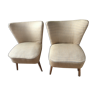Beautiful pair of vintage coctail armchairs 60 years