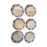 Assiettes plates Luneville