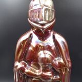 Full chimney servant of his accessories - The enamelled cast iron knight