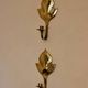 Pair of mid-century Swedish brass sconces