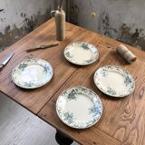 Set de 4 assiettes Terre de Fer H.C