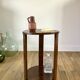 art deco wooden side table from the 30s and 40s