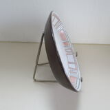 Oval serving dish in niderviller stoneware.vintage mesh model