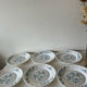 Myosotis dessert plates