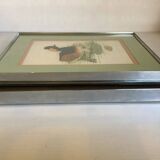 Pair of framed bird illustrations