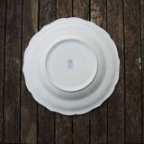 12 Old Soup Plates in Gien Earthenware - Rouen Decor