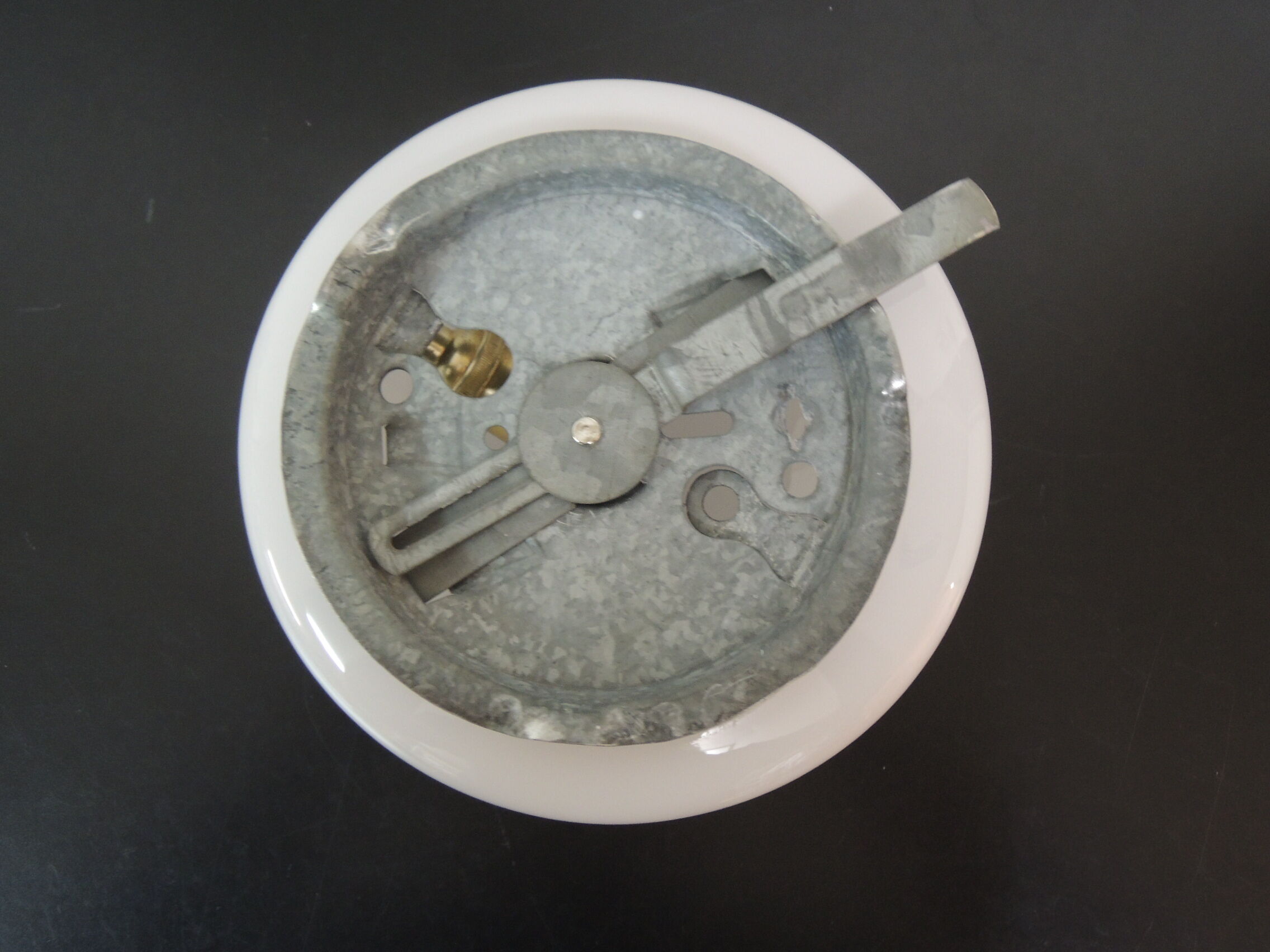 Opaline ceiling light