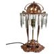 Lampe de table Jugendstil en cuivre