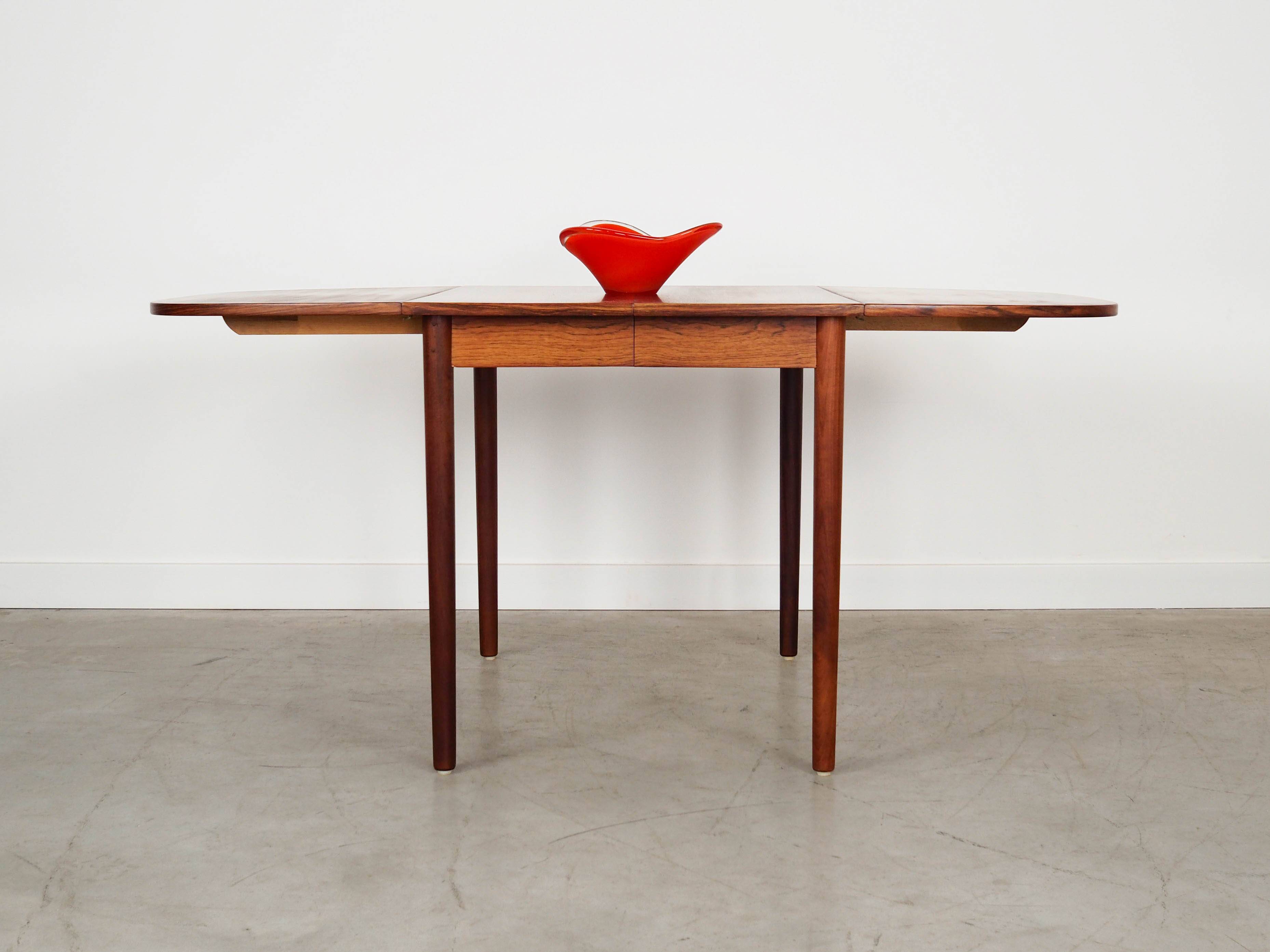 Rosewood table, Danish design, 1970s, production: Denmark