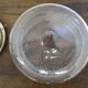 Plafonnier en verre bullé