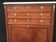 Secretary in mahogany stamped Louis Noel Malle