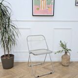 3 chaises Plia - Giancarlo Piretti pour Castelli