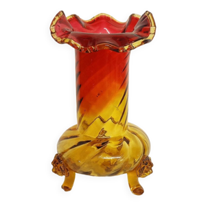 Vase en verre ''Art Déco''. - 1940