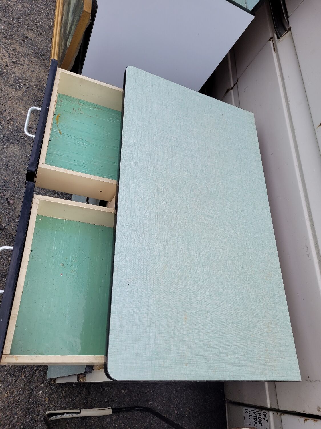 Small formica sideboard