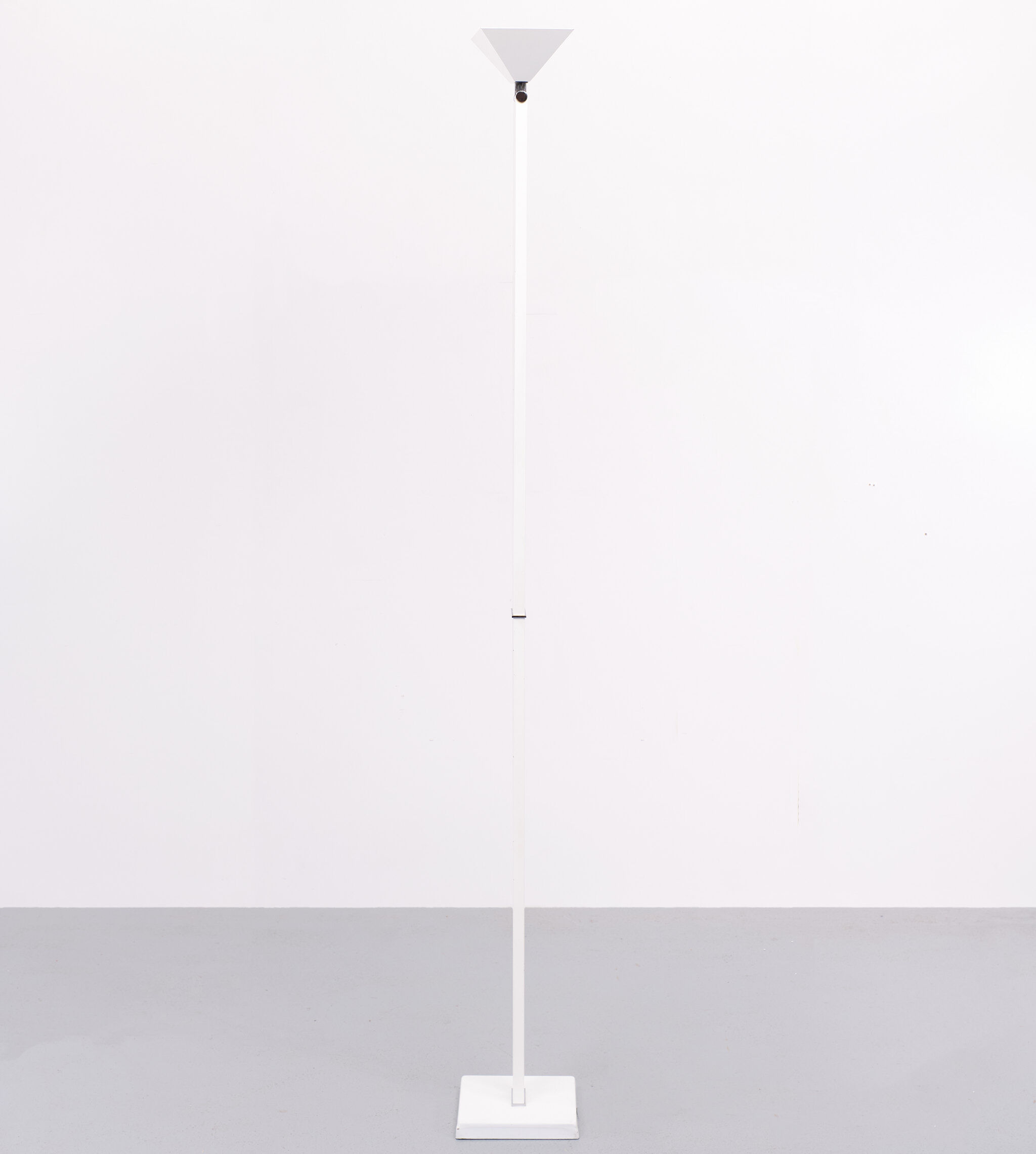 Post Modern White Floor Lamp 1980s Belgium