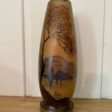 Art Deco vase signed JEM