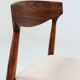 Modern Dining Chairs Japandi & Mid Century style | Solid Wood Ash 